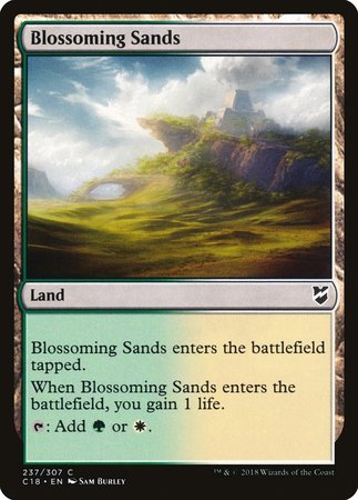 Blossoming Sands [Commander 2018] | Lots Moore NSW