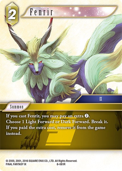 Fenrir [Opus VIII] | Lots Moore NSW