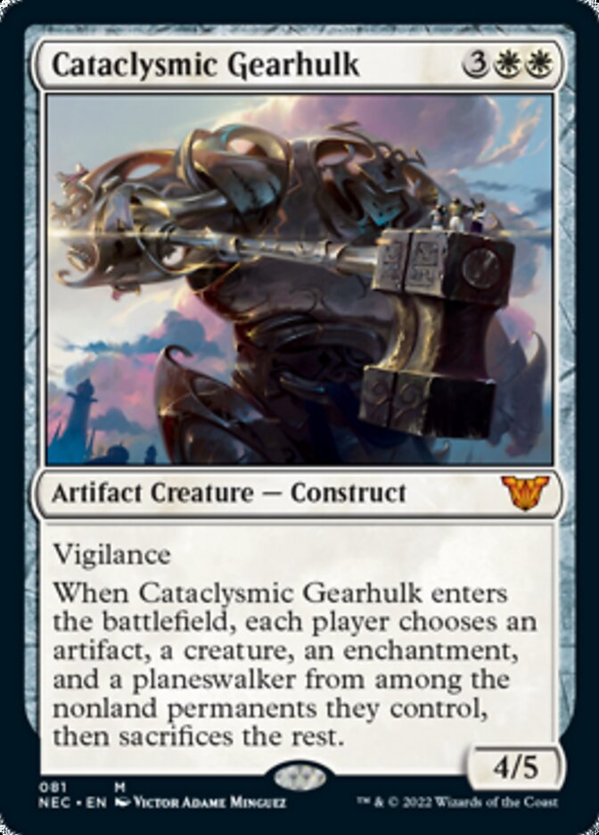 Cataclysmic Gearhulk [Kamigawa: Neon Dynasty Commander] | Lots Moore NSW