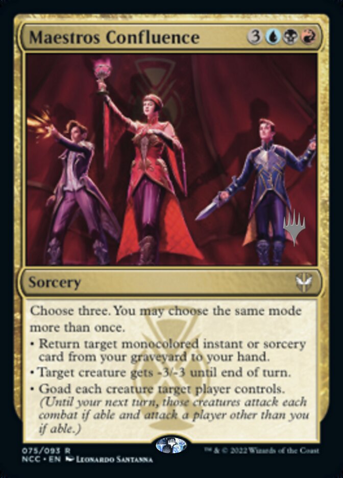 Maestros Confluence (Promo Pack) [Streets of New Capenna Commander Promos] | Lots Moore NSW