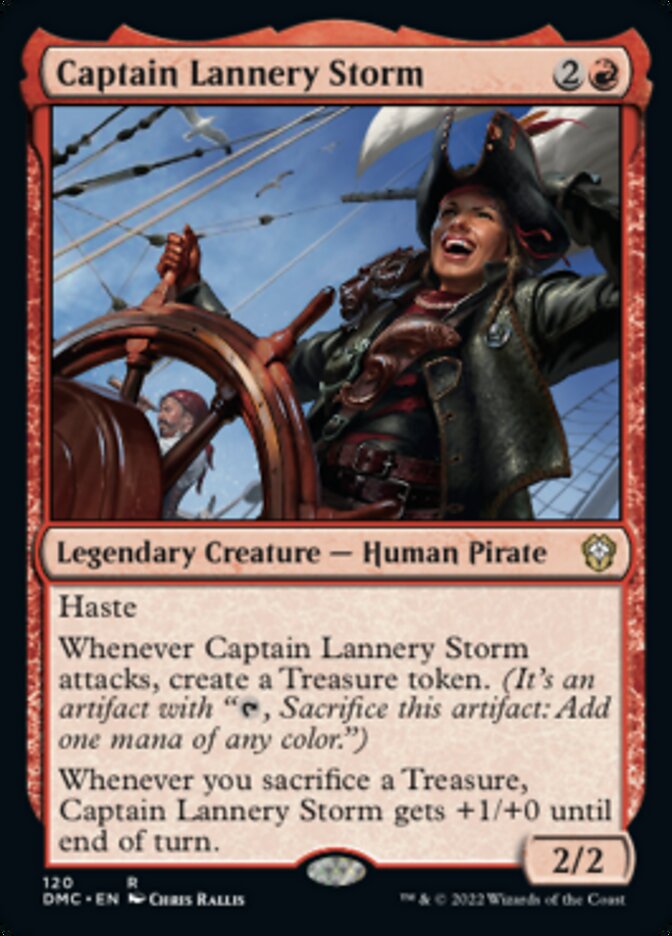 Captain Lannery Storm [Dominaria United Commander] | Lots Moore NSW