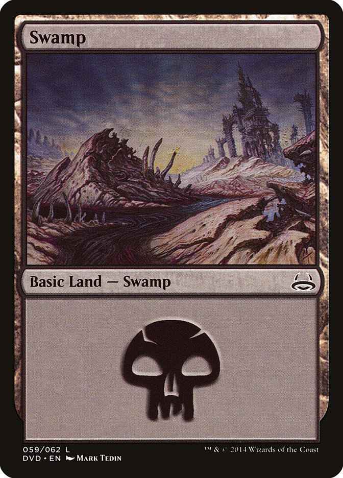 Swamp (59) (Divine vs. Demonic) [Duel Decks Anthology] | Lots Moore NSW