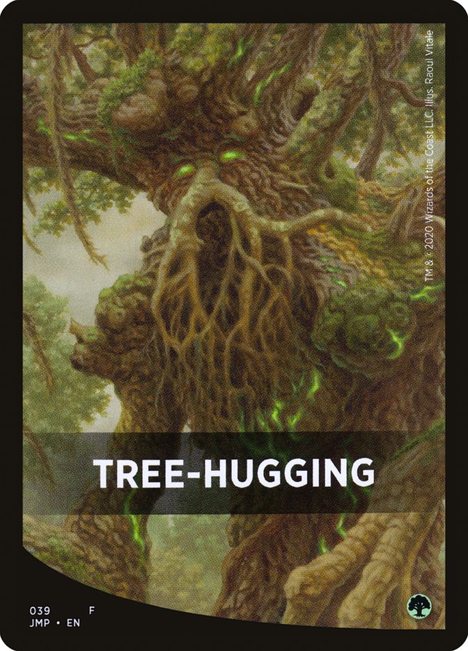 Tree-Hugging Theme Card [Jumpstart Front Cards] | Lots Moore NSW