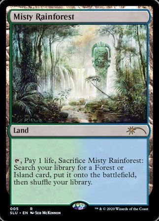 Misty Rainforest [Secret Lair: Ultimate Edition] | Lots Moore NSW