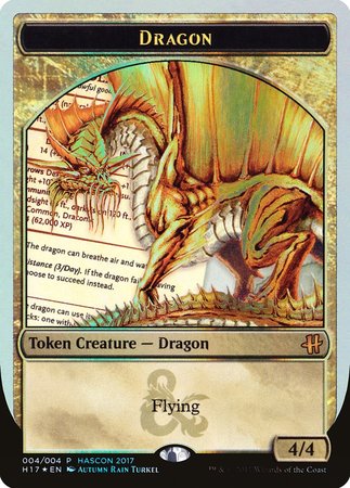 Gold Dragon Token [HasCon 2017] | Lots Moore NSW