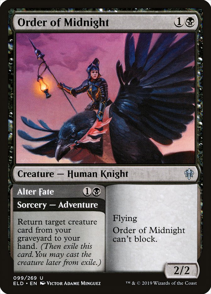 Order of Midnight // Alter Fate [Throne of Eldraine] | Lots Moore NSW