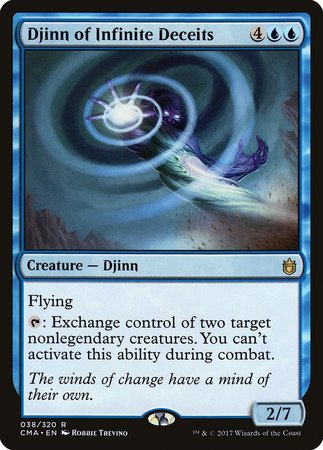 Djinn of Infinite Deceits [Commander Anthology] | Lots Moore NSW