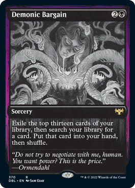 Demonic Bargain [Innistrad: Double Feature] | Lots Moore NSW