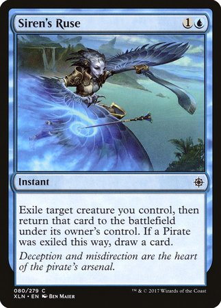 Siren's Ruse [Ixalan] | Lots Moore NSW