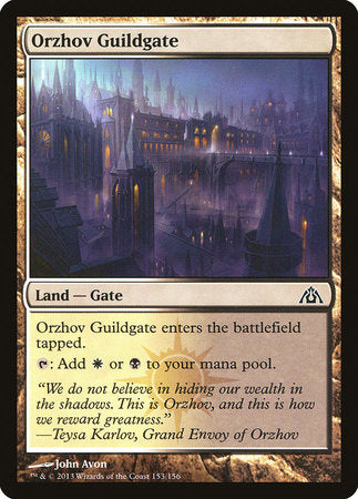 Orzhov Guildgate [Dragon's Maze] | Lots Moore NSW