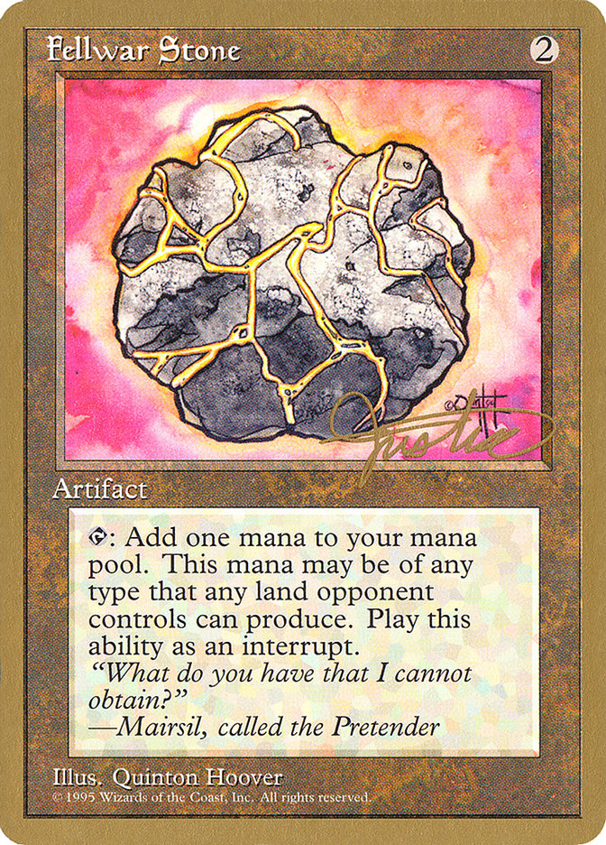 Fellwar Stone (Mark Justice) [Pro Tour Collector Set] | Lots Moore NSW