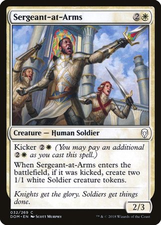 Sergeant-at-Arms [Dominaria] | Lots Moore NSW