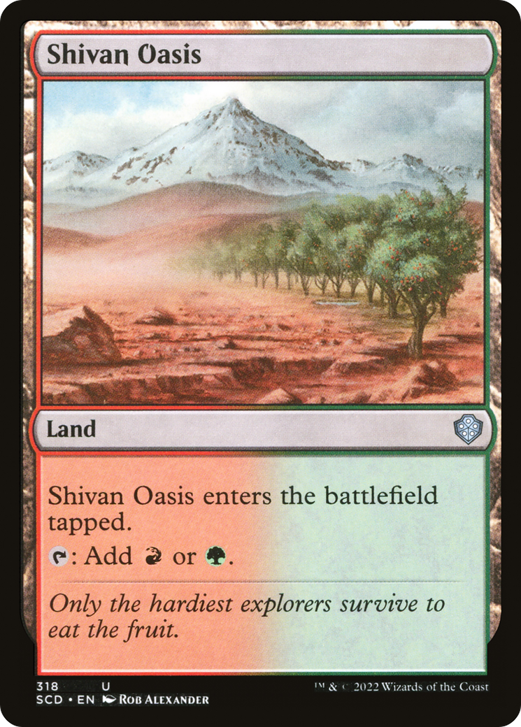 Shivan Oasis [Starter Commander Decks] | Lots Moore NSW