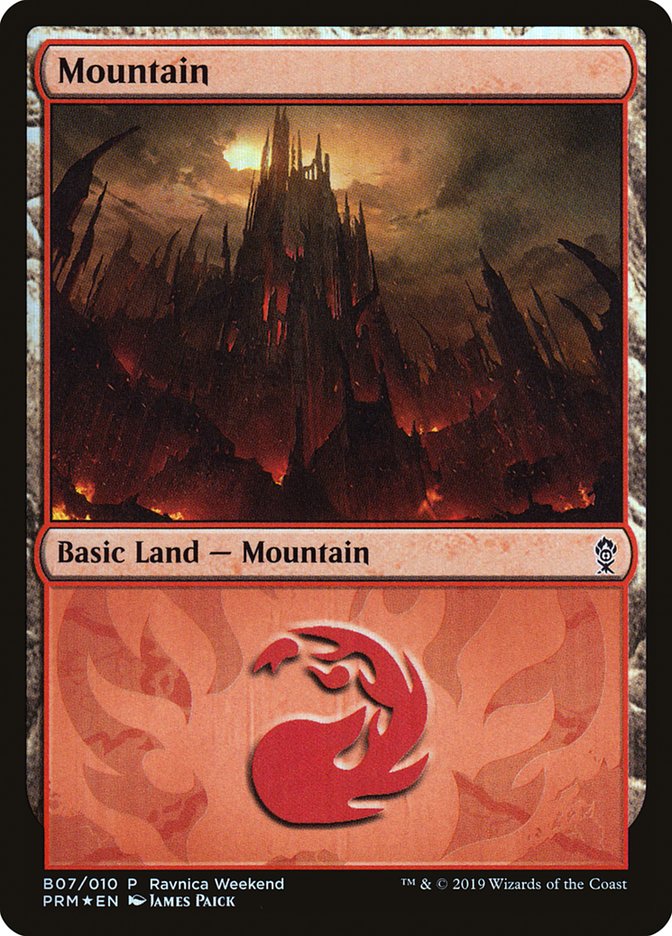 Mountain (B07) [Ravnica Allegiance Guild Kit] | Lots Moore NSW