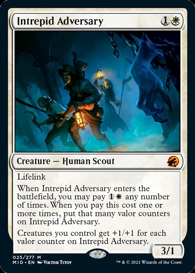 Intrepid Adversary [Innistrad: Midnight Hunt] | Lots Moore NSW