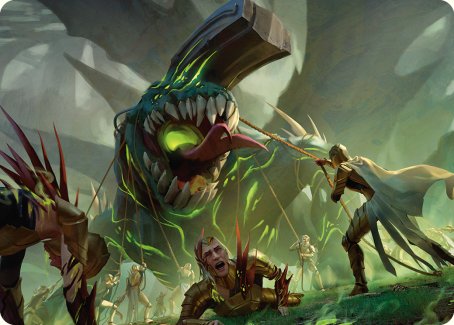 Noxious Assault Art Card [Phyrexia: All Will Be One Art Series] | Lots Moore NSW