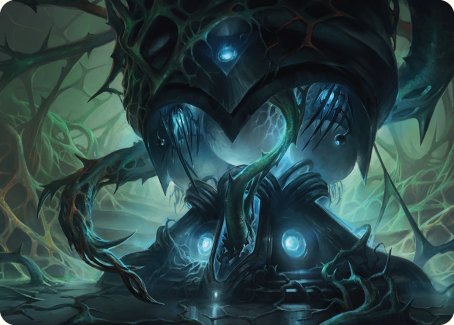 Expand the Sphere Art Card [Phyrexia: All Will Be One Art Series] | Lots Moore NSW