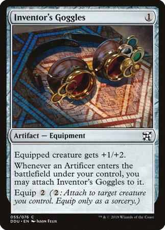 Inventor's Goggles [Duel Decks: Elves vs. Inventors] | Lots Moore NSW