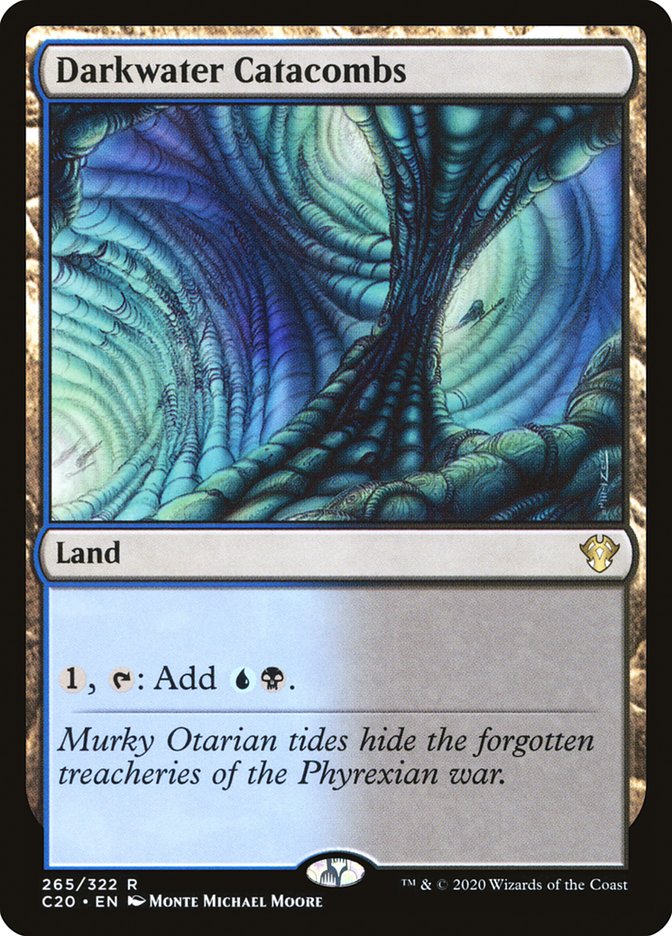 Darkwater Catacombs [Commander 2020] | Lots Moore NSW