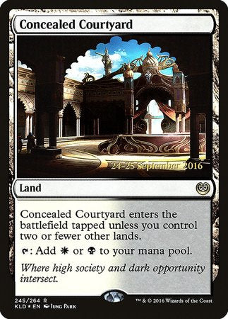 Concealed Courtyard [Kaladesh Promos] | Lots Moore NSW