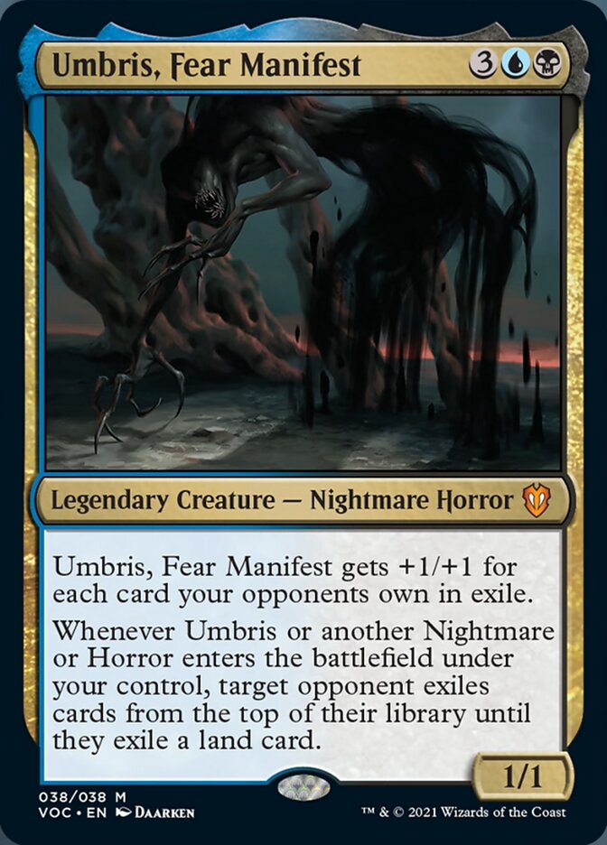 Umbris, Fear Manifest [Innistrad: Crimson Vow Commander] | Lots Moore NSW