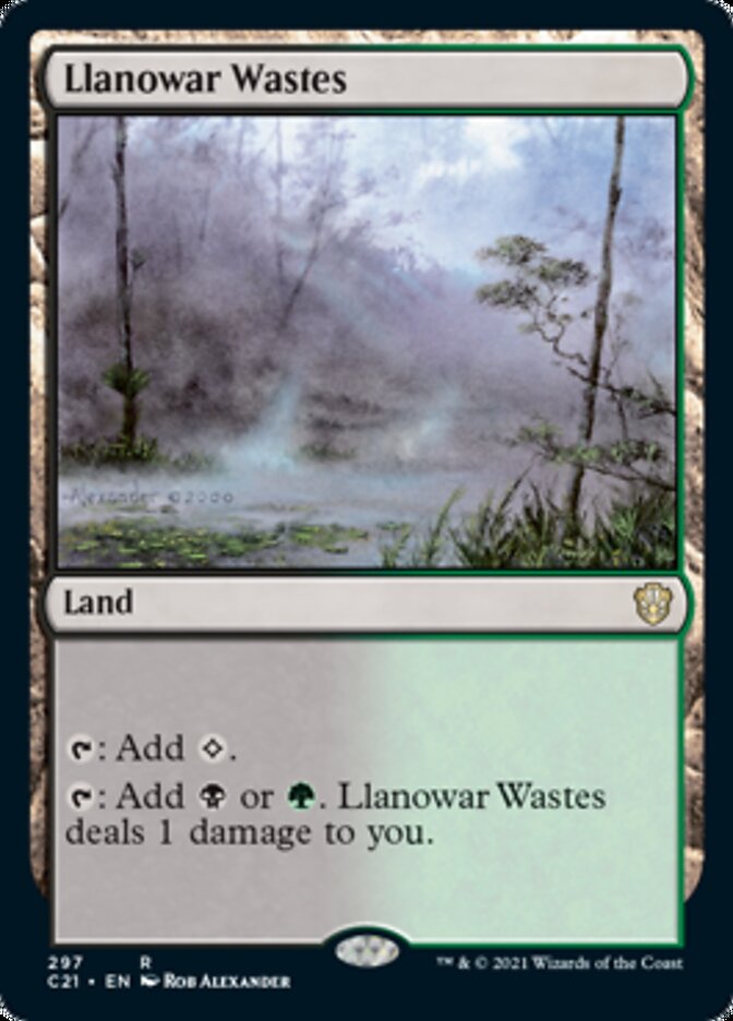 Llanowar Wastes [Commander 2021] | Lots Moore NSW