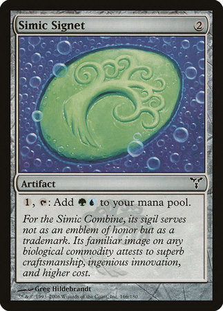 Simic Signet [Dissension] | Lots Moore NSW