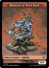 Soldier // Kobolds of Kher Keep Double-Sided Token [Murders at Karlov Manor Commander Tokens] | Lots Moore NSW