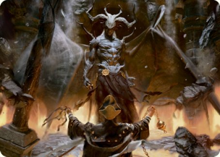 Ormendahl, the Corrupter Art Card [Innistrad: Midnight Hunt Art Series] | Lots Moore NSW