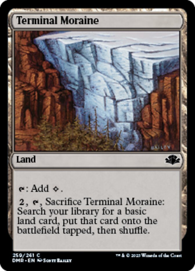 Terminal Moraine [Dominaria Remastered] | Lots Moore NSW