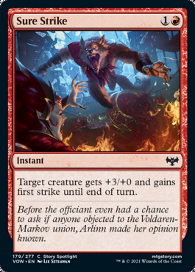 Sure Strike [Innistrad: Crimson Vow] | Lots Moore NSW