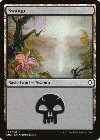 Swamp (293) [Commander Anthology Volume II] | Lots Moore NSW