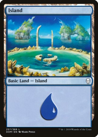 Island (257) [Dominaria] | Lots Moore NSW