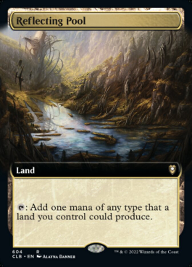 Reflecting Pool (Extended Art) [Commander Legends: Battle for Baldur's Gate] | Lots Moore NSW