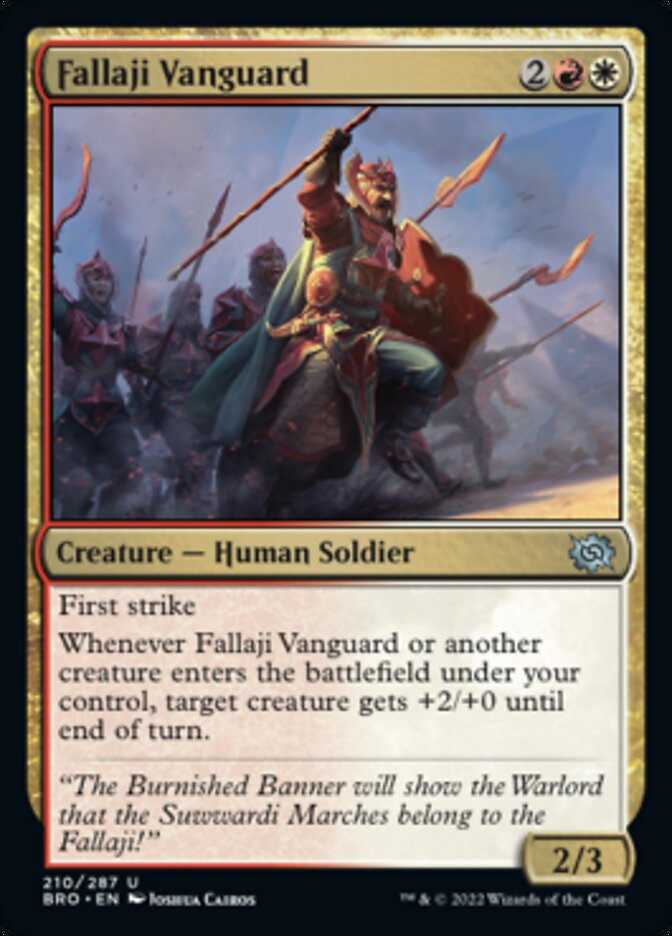 Fallaji Vanguard [The Brothers' War] | Lots Moore NSW