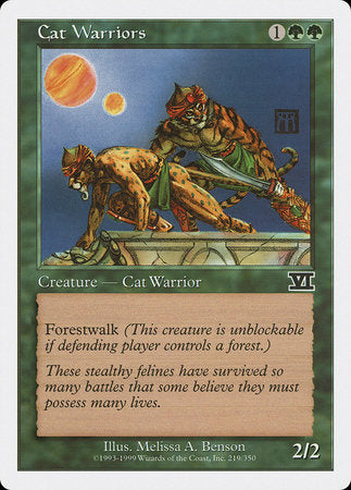 Cat Warriors [Classic Sixth Edition] | Lots Moore NSW
