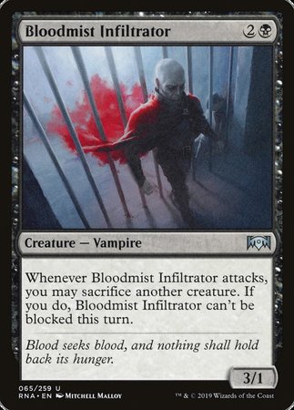 Bloodmist Infiltrator [Ravnica Allegiance] | Lots Moore NSW