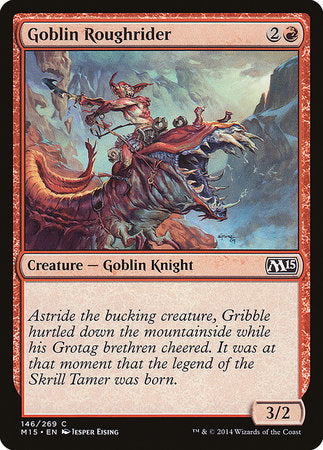 Goblin Roughrider [Magic 2015] | Lots Moore NSW