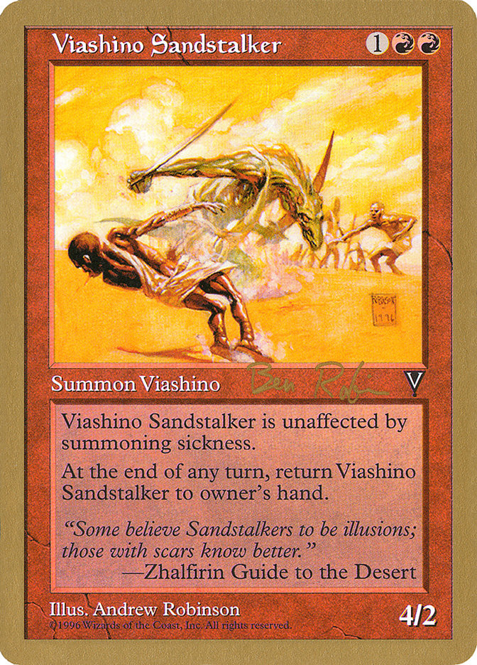 Viashino Sandstalker (Ben Rubin) [World Championship Decks 1998] | Lots Moore NSW
