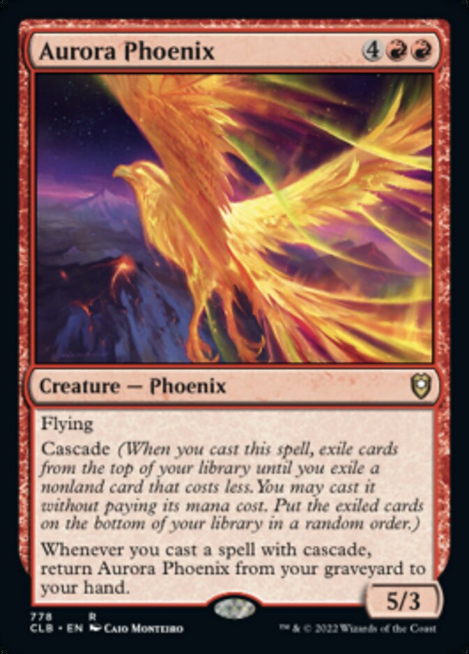 Aurora Phoenix [Commander Legends: Battle for Baldur's Gate] | Lots Moore NSW