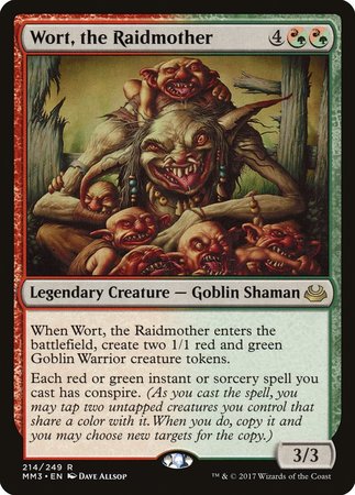 Wort, the Raidmother [Modern Masters 2017] | Lots Moore NSW