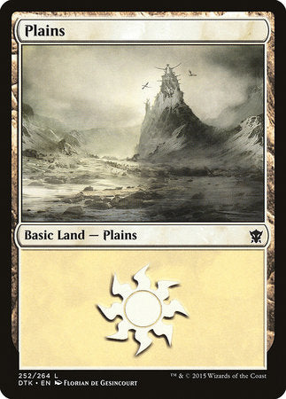Plains (252) [Dragons of Tarkir] | Lots Moore NSW