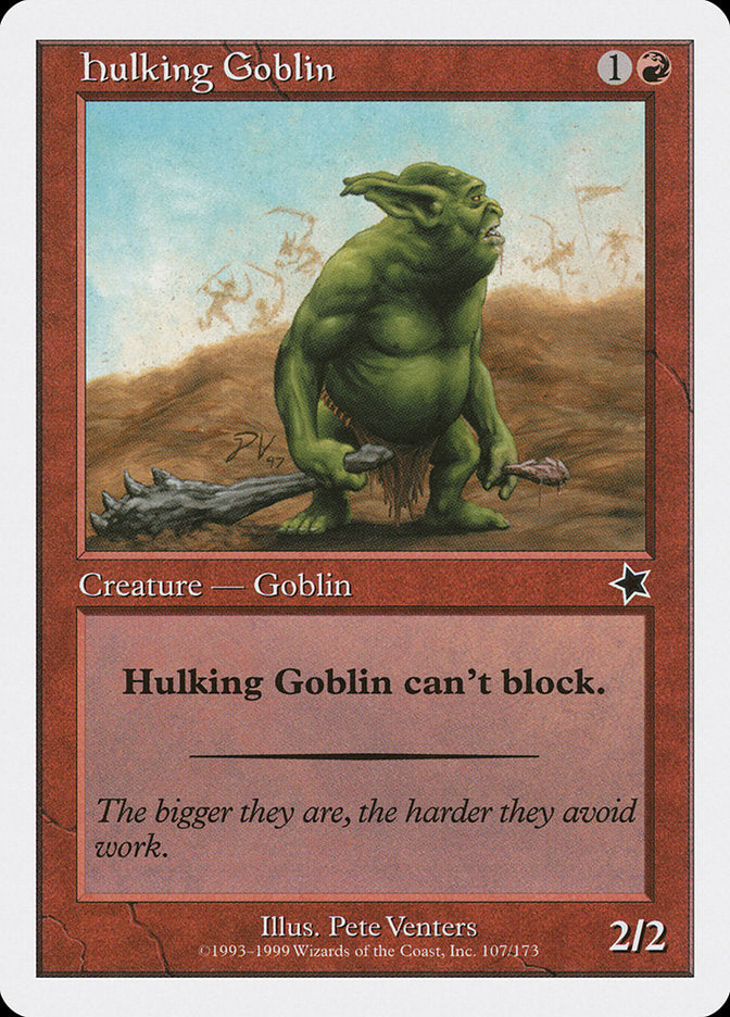 Hulking Goblin [Starter 1999] | Lots Moore NSW