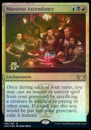 Maestros Ascendancy [Streets of New Capenna Prerelease Promos] | Lots Moore NSW
