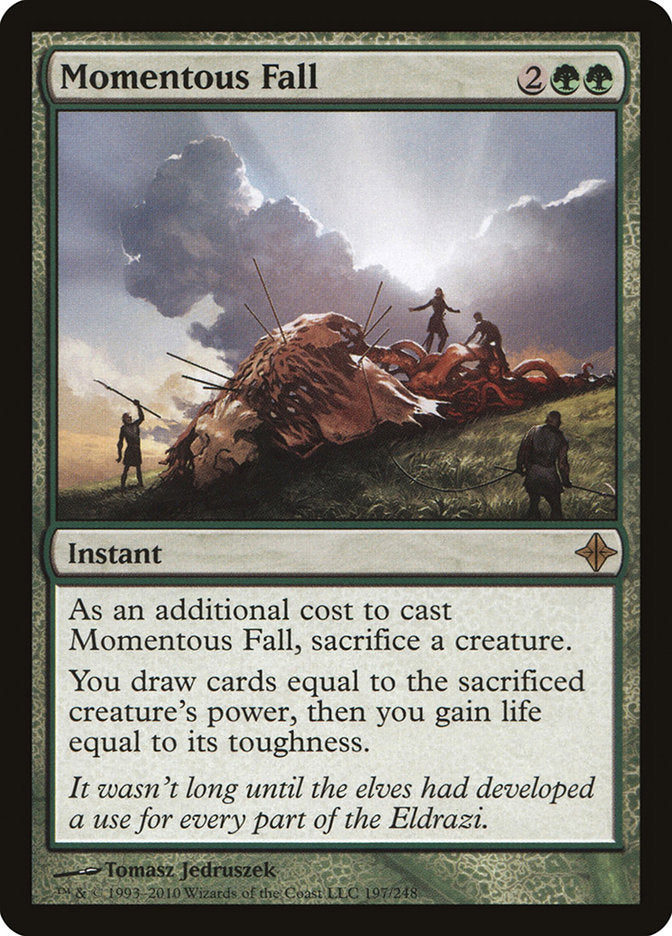 Momentous Fall [Rise of the Eldrazi] | Lots Moore NSW