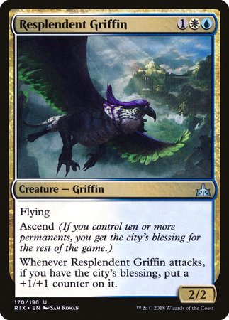 Resplendent Griffin [Rivals of Ixalan] | Lots Moore NSW