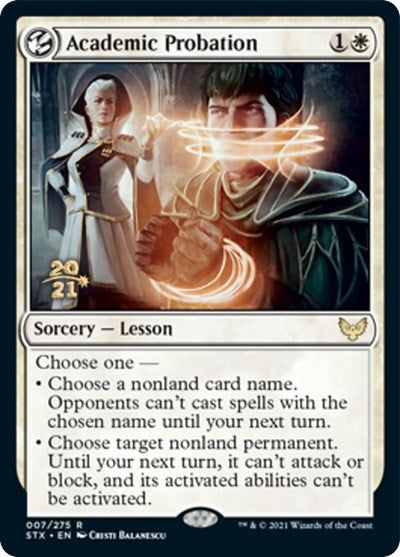 Academic Probation [Strixhaven: School of Mages Prerelease Promos] | Lots Moore NSW