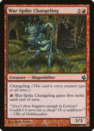 War-Spike Changeling [Morningtide] | Lots Moore NSW