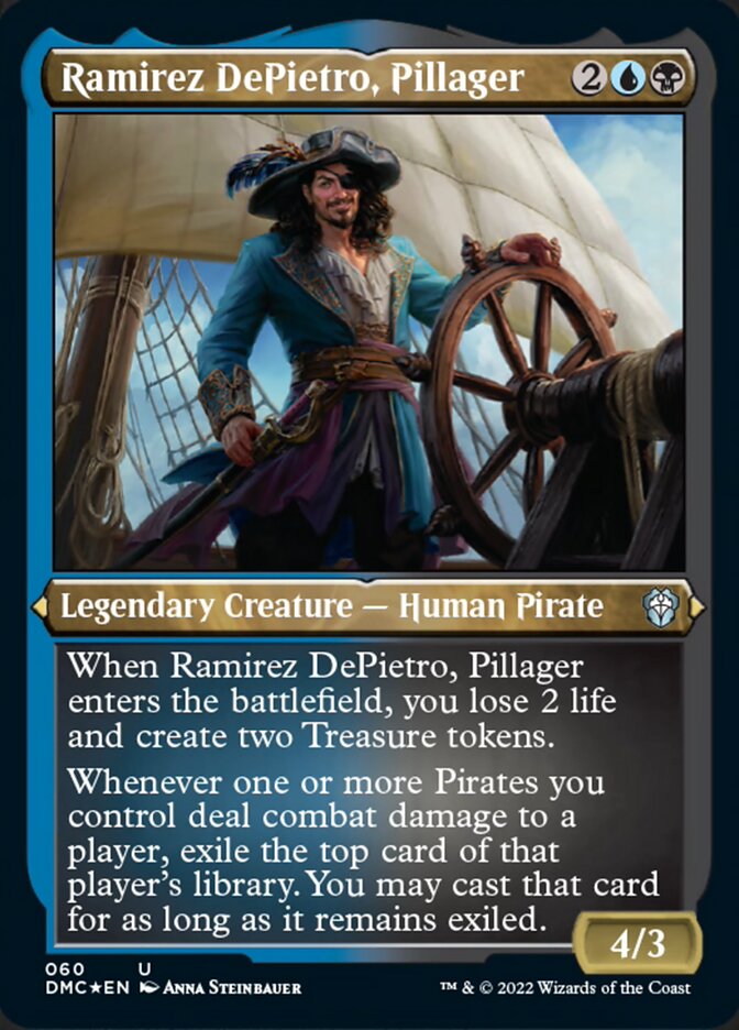 Ramirez DePietro, Pillager (Foil Etched) [Dominaria United Commander] | Lots Moore NSW