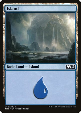 Island (265) [Core Set 2019] | Lots Moore NSW